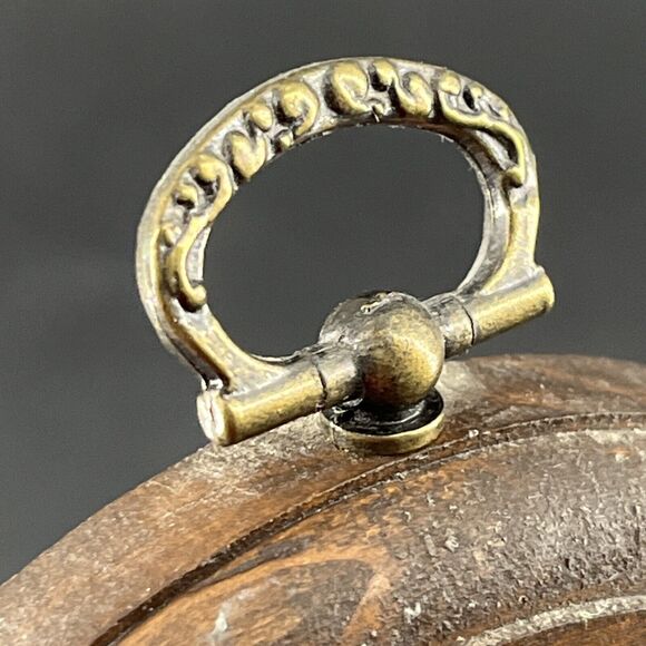 Set of 3 Vintage Hand painted Miniature Barn Landscape Wall Plaques Folk Art - Picture 8 of 11